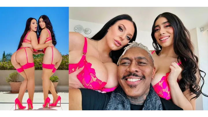 [Only Fans] Angela White, Violet Myers & Dredd: BBC Threesome Round 2