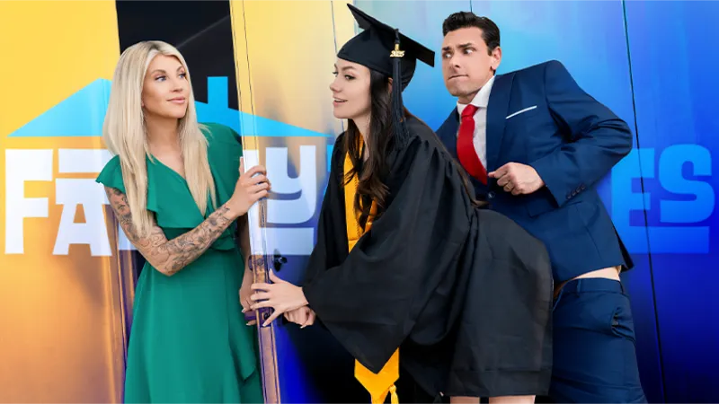 [Family Strokes] Selena Love_ Graduation Day Cuck
