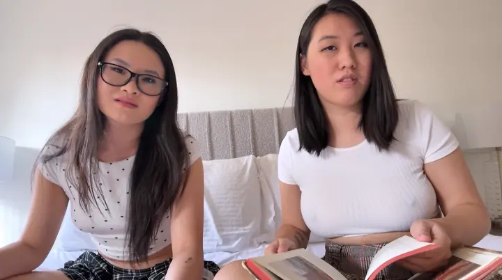 [Family Therapy XXX ] Uwu Tofu & Sakura Lin: Stay in School