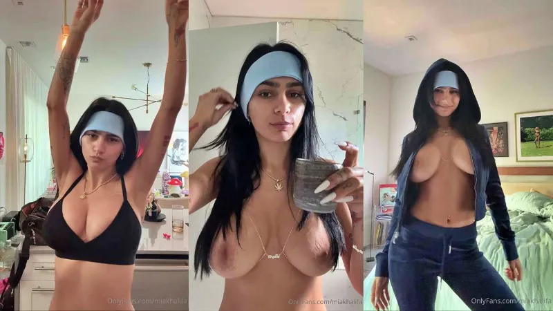 OnlyFans – Mia Khalifa Naughty Naked Creamy Coffee Brewing