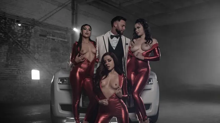 [Only Fans] Vanna Bardot, Gal Ritchie & Scarlett Alexis: A Dark Night Foursome
