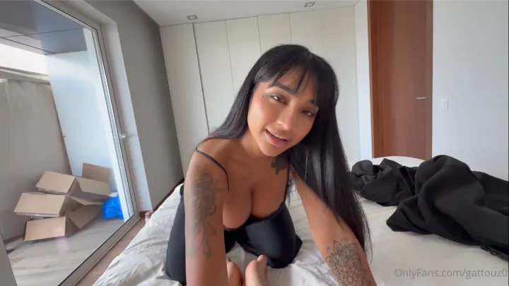 [Only Fans] Yasmina Khan & Gattouz0 Roommate Fuck Facial